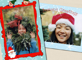 custom holiday picture frames