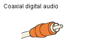 Coaxial digital audio
